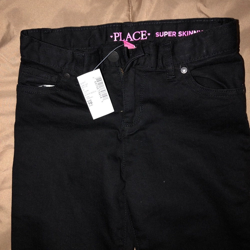 Children’s Place black super skinny jeans size 10S